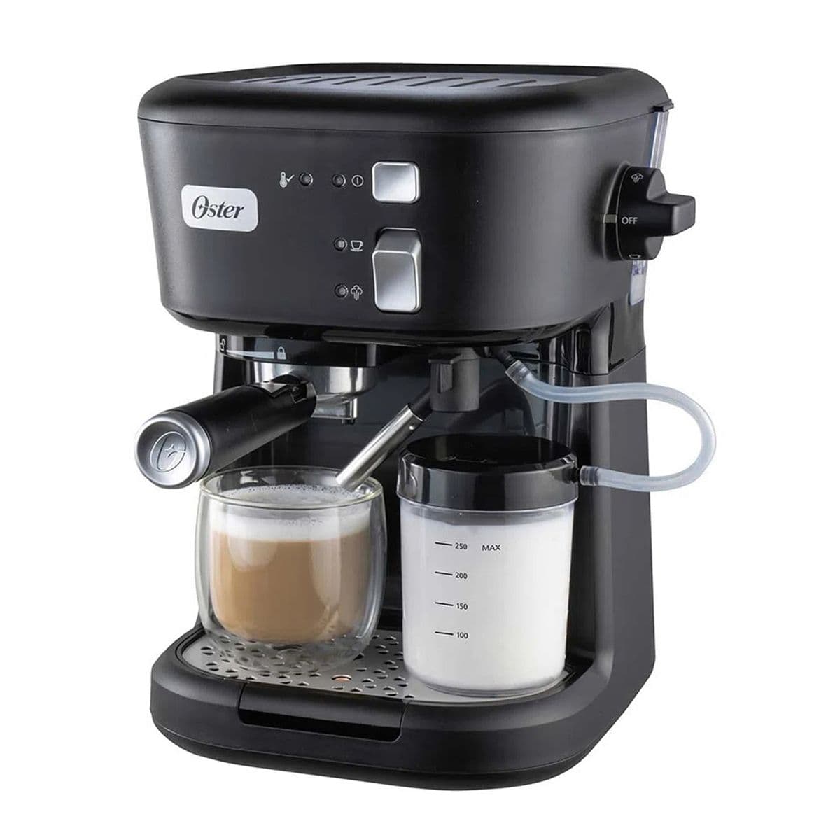 Cafetera para espresso y cappuccino oster®